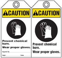 Chemical burns sign | Colorado Timber Industry Association