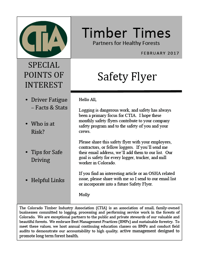 February 2017 Safety Flier